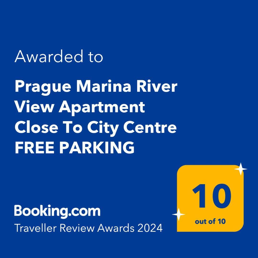Prague Marina River View Apartment Close To City Centre Free Parking Praga Exterior foto